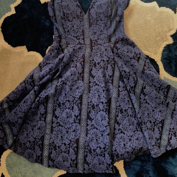 Blue Lace Dress - Picture 14 of 14